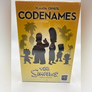 Codenames: The Simpsons Game Family Edition OP Games Board